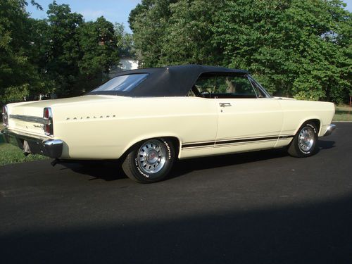 1967 ford fairlane gta 390 convertible