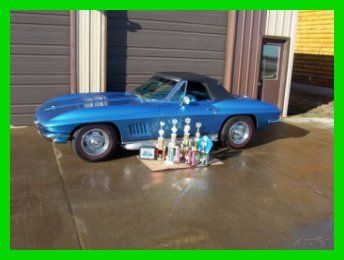 67 chevy corvette roadster three time top flight award winner