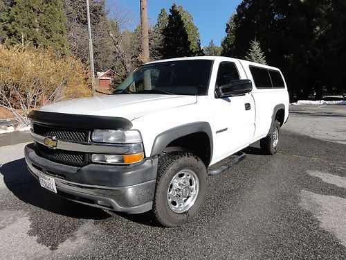 2001 chevrolet silverado 2500 hd base standard cab pickup 2-door 8.1l 2nd owner