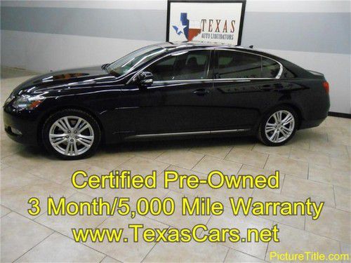 09 gs450h hybrid gps/nav rear cam certified warranty we fianance!!