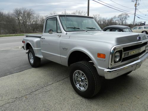 1969 chevy c-10 454ci flare side frame off restoration 4x4