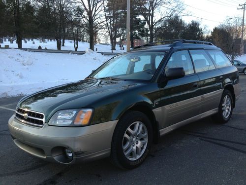 2000 subaru legacy rare se-2 edition * awd *4-cyl *leather* sun roof *no reserve