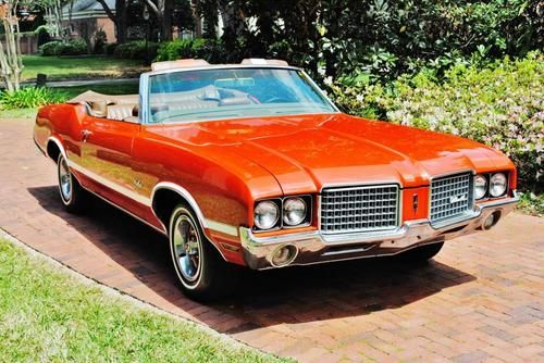 Simply the best 1972 oldsmobile cutlass convertible you will ever find with a/c