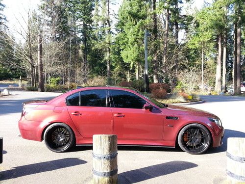 2006 bmw m5 v10 show car spotless custom all major services done sedan 5.0l