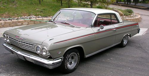 Chevrolet impala 1962 2 door hardtop factory air 63 64 ss