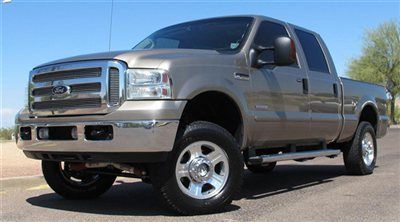 ***no reserve*** 2006 ford f250 diesel crew lariat 4x4 short bed - very clean!!!