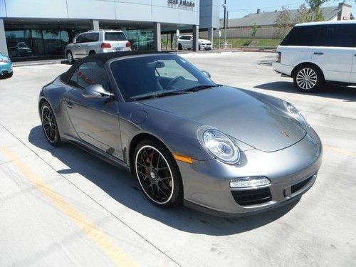 2012 porsche 911 carrera 4 gts cabriolet certified w/ pdk, navigation, &amp; bose