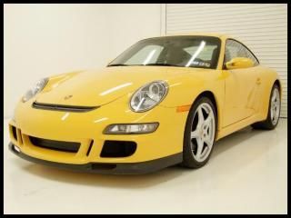 07 911 carrera coupe 6spd roof gt3 front bumper 19" sport wheels only 24k miles