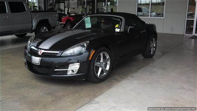 2008 black saturn sky convertible one owner vehicle