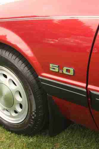 1990 Ford Mustang LX 5.0 Convertible 25th Anniversary Edition and only 49k miles, image 4
