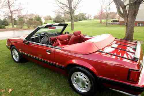 1990 Ford Mustang LX 5.0 Convertible 25th Anniversary Edition and only 49k miles, image 5
