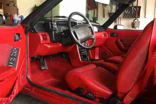 1990 Ford Mustang LX 5.0 Convertible 25th Anniversary Edition and only 49k miles, image 18