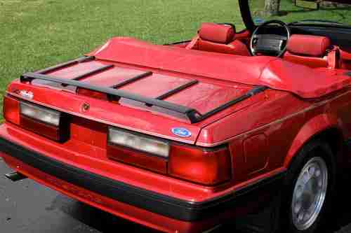 1990 Ford Mustang LX 5.0 Convertible 25th Anniversary Edition and only 49k miles, image 20
