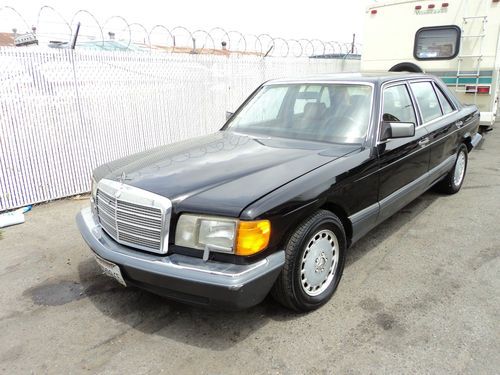 1991 mercedes 420sel, no reserve