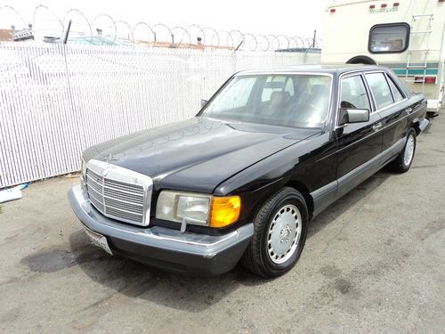 1991 mercedes 420sel, no reserve