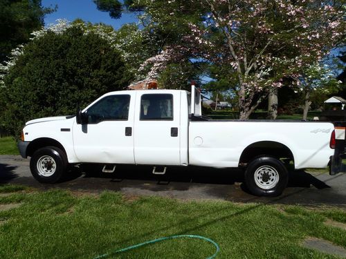 2000 ford f350 crew cab 4x4 hydraulic tale gate 5.4 gas motor
