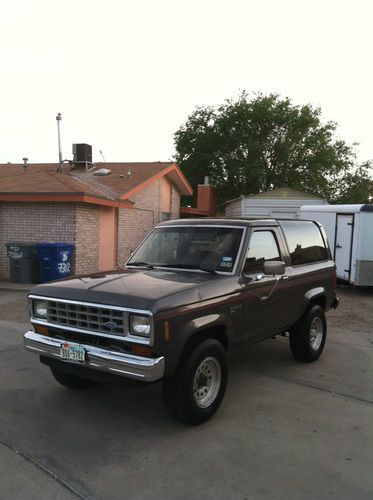 *****1988 ford bronco ii 4x4***** no reserve!!!!