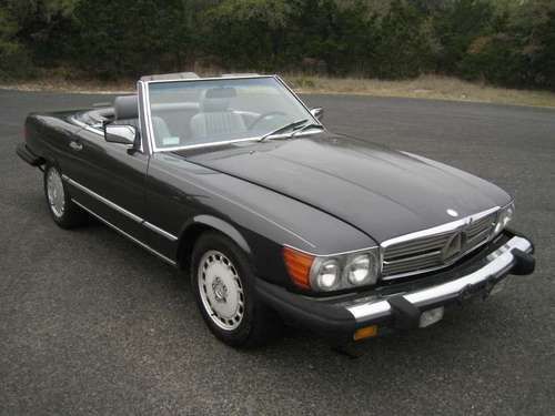 1989 mercedes-benz 560sl - 1 owner - 89k miles - needs cosmetics - what a deal!!