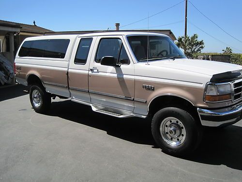 1997 ford f-250 hd super cab xlt 4x4 long bed