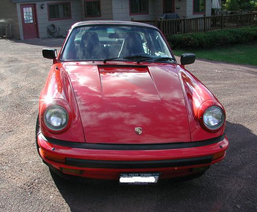 1986 porsche 911 carrera targa 2-door 3.2l