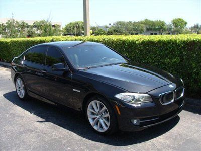 2012 bmw 535i,bmw warranty &amp; free maint.,prem &amp; sport pkg,1-owner,carfax cert,nr