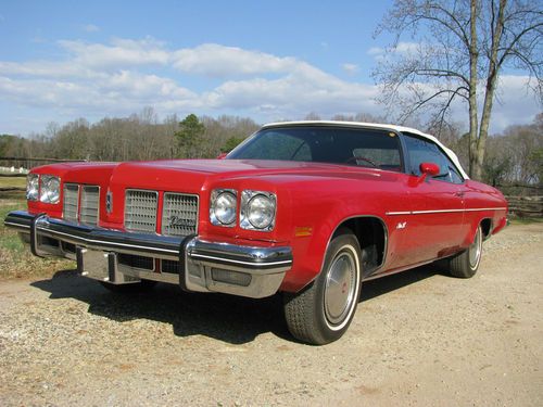 1975 oldsmobile delta 88 royale convertible 2-door 5.7l