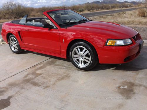 1999 ford mustang svt cobra convertible 4.6l 5-speed