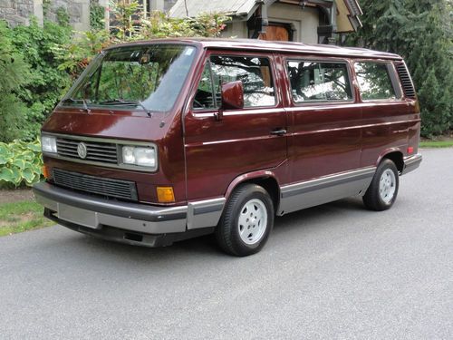 Vanagon carat w/ power wheelchair lift &amp; hand controls needs minor tlc low resrv