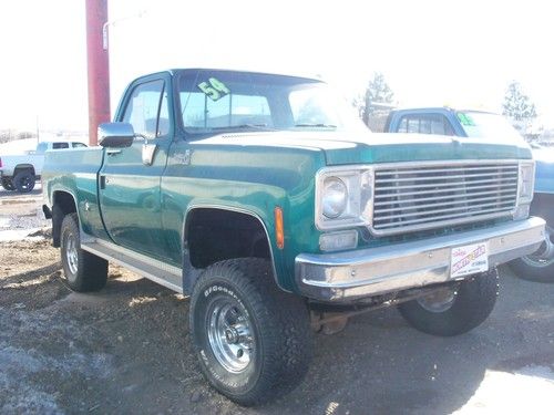 1976 k1500 chevrolet 4x4 reg cab lifted