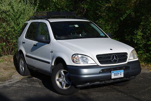 1999 mercede benz ml320 awd 3.2l ml class v6 clean title third row no reserve !!