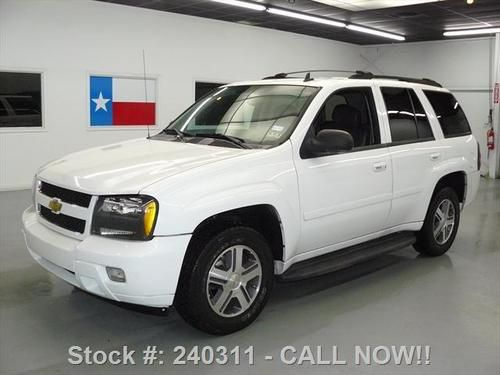 2007 chevy trailblazer lt htd leather nav dvd only 54k texas direct auto