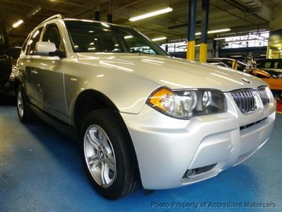 2006 bmw x-3 3.0 all wheel drive,awd, leather, panoramic roof, low miles 65k mil