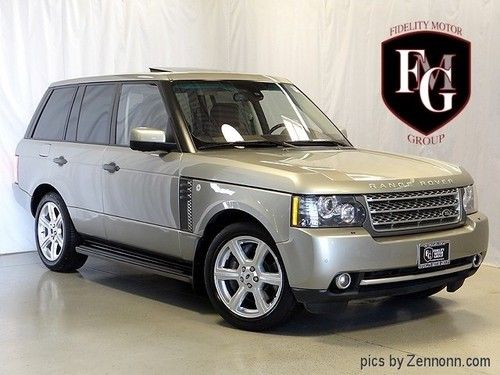 2010 land rover range rover sc autobgrphy, nav, dvd