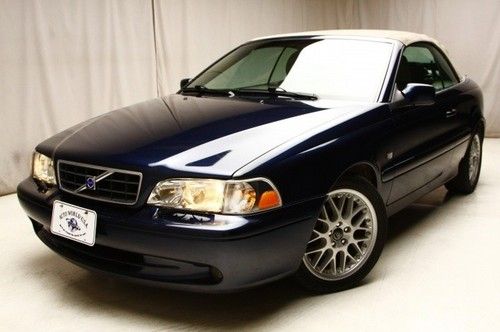 We finance!! 2004 volvo c70 fwd cdchanger powerconvertible dualclimate foglamps