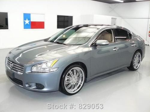 2010 nissan maxima 3.5 sv premium pano sunroof nav 50k texas direct auto