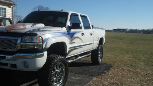 2005 gmc sierra 2500 hd slt crew cab pickup 4-door 6.6l