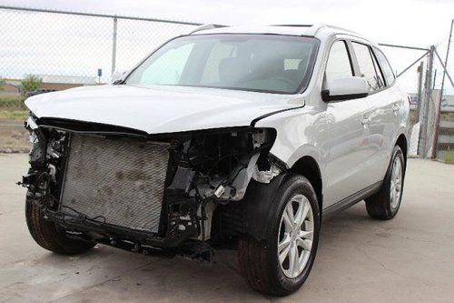 2012 hyundai santa fe damadge repairable rebuilder clean title!! runs!!!