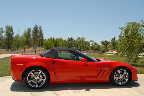 Corvette grand sport convertible 6 speed