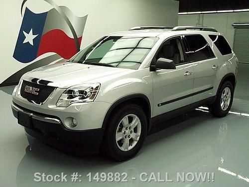 2009 gmc acadia sle awd 3.6l v6 8-pass alloy wheels 59k texas direct auto