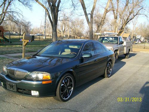 Top of the line lincoln ls with extra low miles