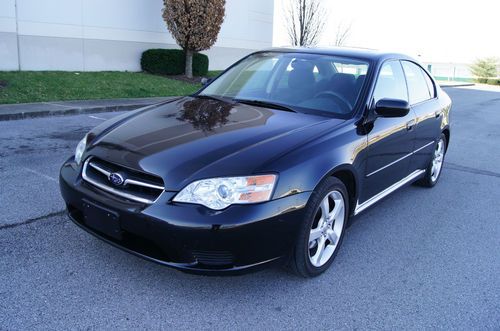 No reserve 2006 subaru legacy awd sunroof cruise control 1-owner