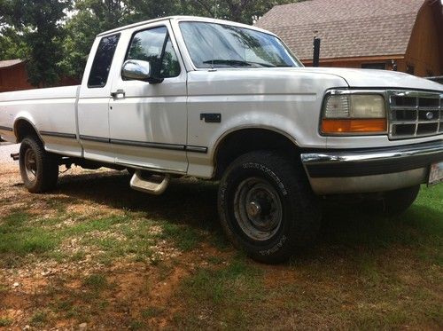 Ford f250 f 250 4x4 5 speed 460 big block fuel injected ext cab truck