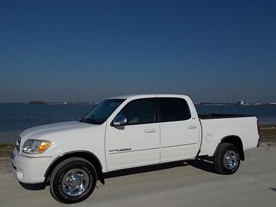 06 toyota tundra sr5 double cab - clean one owner florida truck - original paint