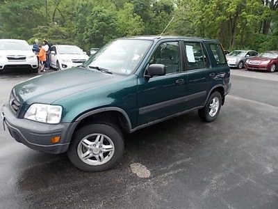 1997 honda crv, no reserve, all wheel drive, two owners, alloy wheels cold a/c