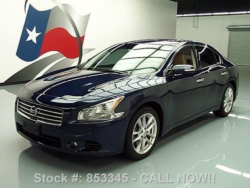 2011 nissan maxima 3.5 s sunroof leather spoiler 39k mi texas direct auto