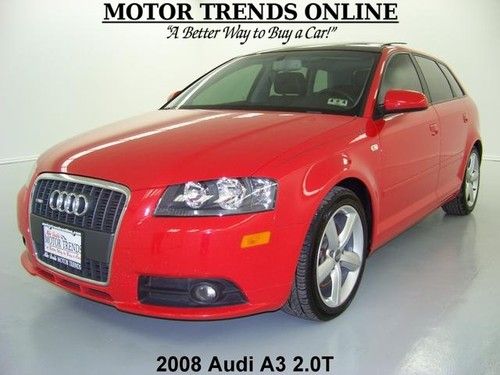 2.0t s line sport back dual roof leather auto concert sound 2008 audi a3 59k