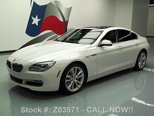 2013 bmw 640i gran coupe turbo sunroof nav rear cam 1k texas direct auto