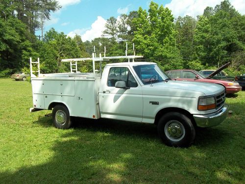 1997 Ford F250 Service Truck, image 2