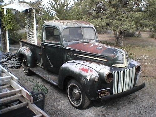 Rare war time 1945 ford pickup truck half ton