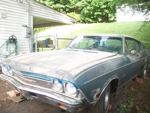 1968 chevy chevelle restoration project runs! 327 all original